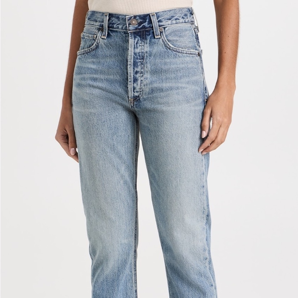 Citizens of humanity, Charlotte high-rise straight jeans. NEW never worn.